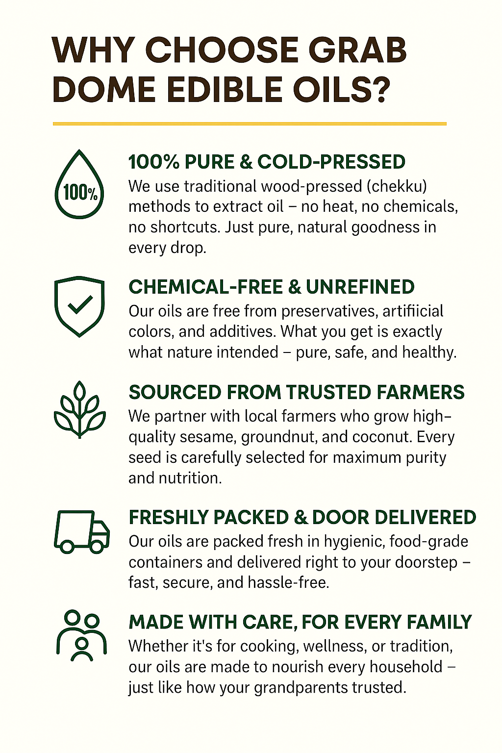 Sesame (Gingelly) Oil - Unrefined Cold Pressed Sesame (Gingelly) Oil, Kolhu/Kacchi Ghani/Mara Chekku/Ganuga, Sesame Oil with Rich Aroma & Flavour of Real Sesame Seeds