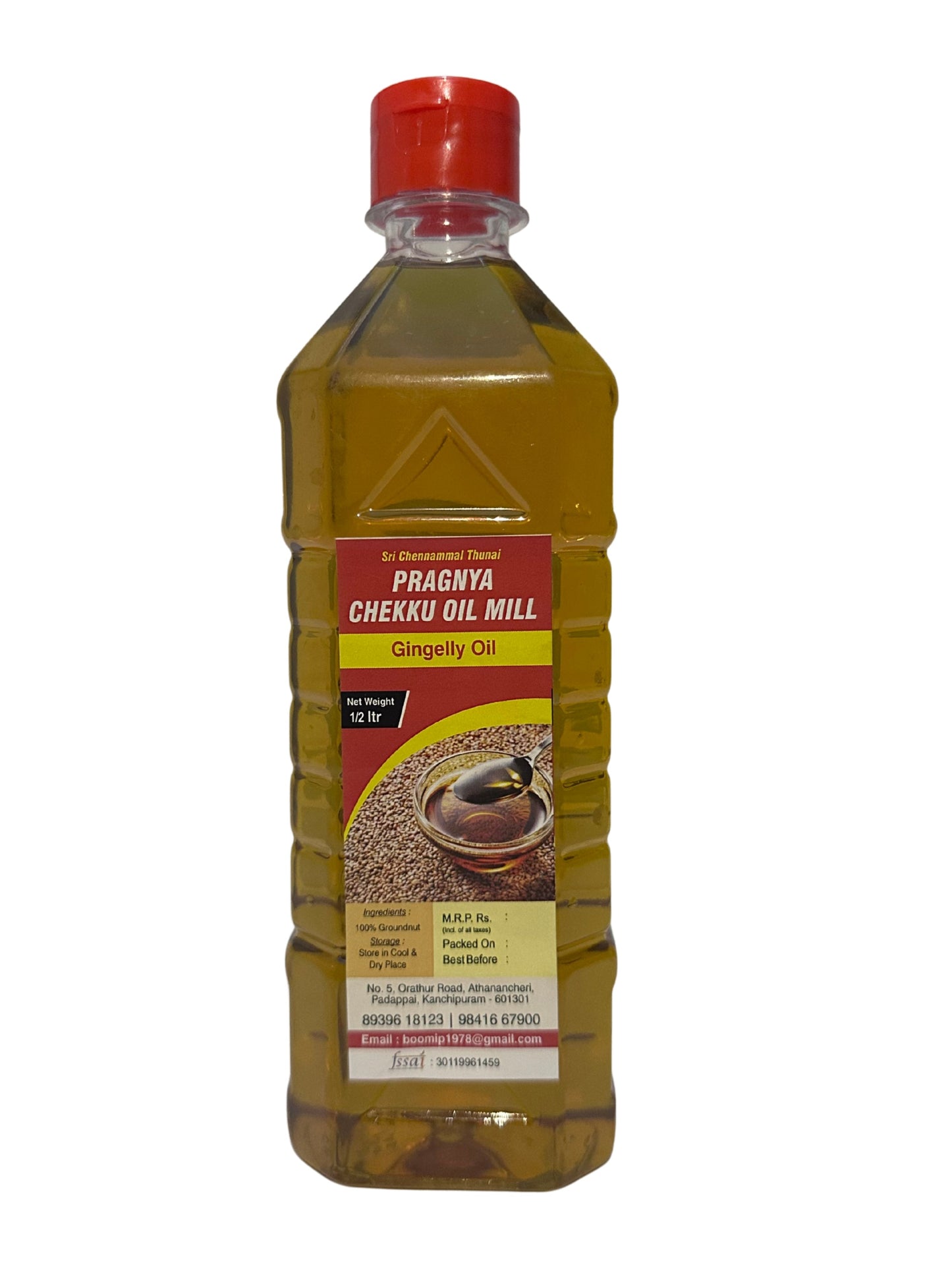 Sesame (Gingelly) Oil - Unrefined Cold Pressed Sesame (Gingelly) Oil, Kolhu/Kacchi Ghani/Mara Chekku/Ganuga, Sesame Oil with Rich Aroma & Flavour of Real Sesame Seeds